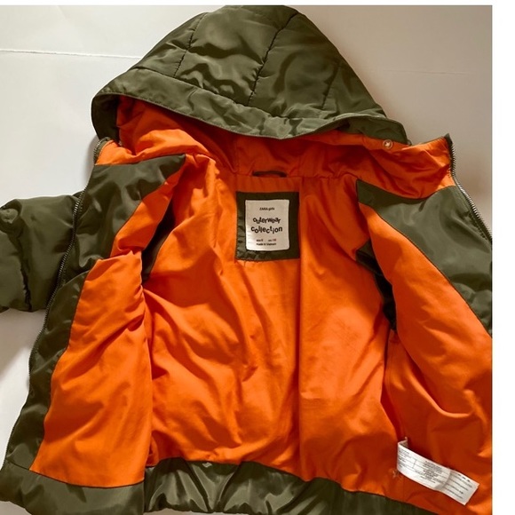 Zara Girls Puffer Jacket - Picture 4 of 5